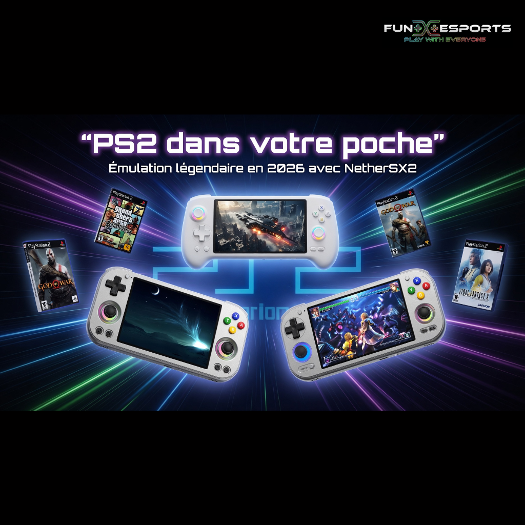 Les Meilleurs Émulateurs PS2 sur Console Portable Android (Guide 2026)