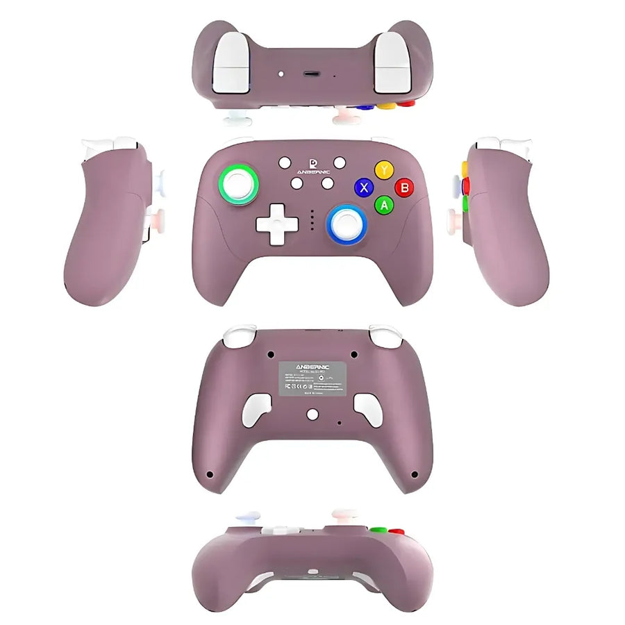 Design ergonomique et esthétique de la ANBERNIC RG P01 violet