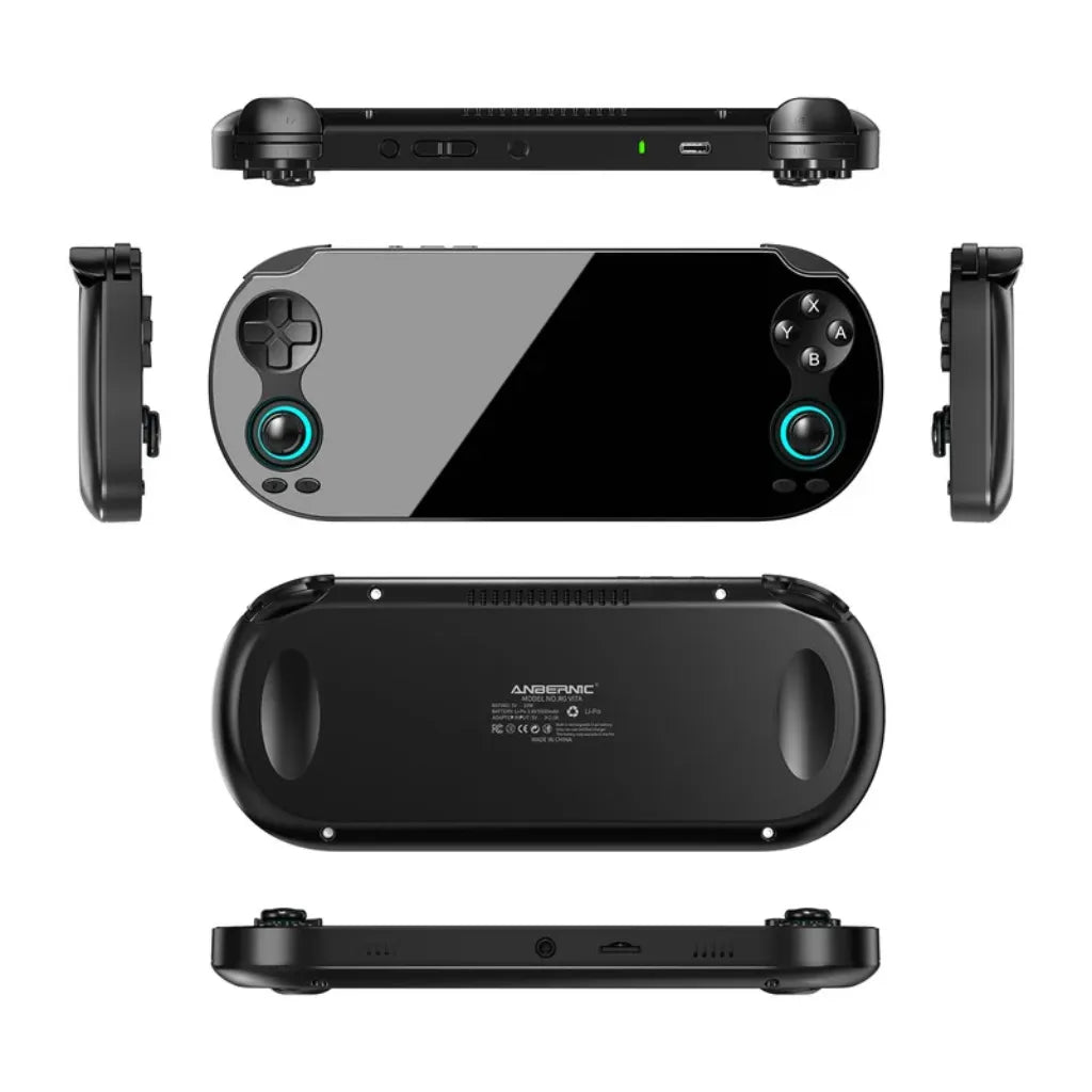 Anbernic RG VITA Console Portable Rétro - Écran IPS 5" HD, Android, Émulation PSP/PS1/N64, 128Go, Batterie 5000mAh