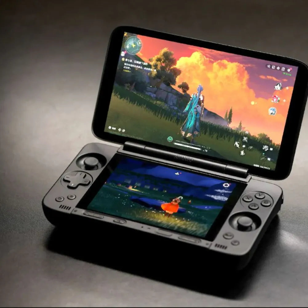 AYANEO Pocket DS – Double écran, émulation & jeux affichant des graphismes sur deux écrans.