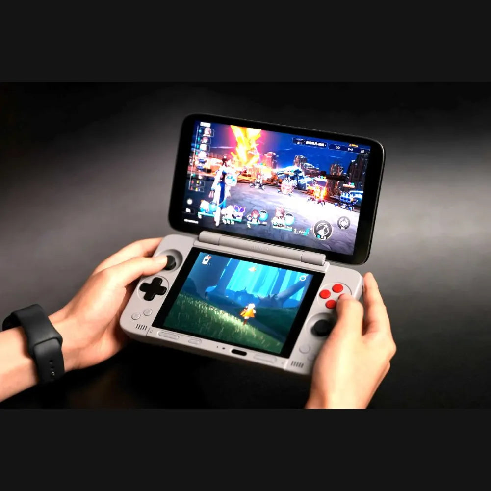 AYANEO Pocket DS – Double écran, émulation & jeux en action avec des jeux sur double écran.