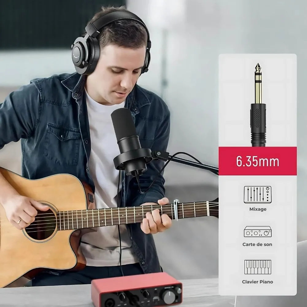 Casque Filaire Fifine H8 Jack 6.35mm