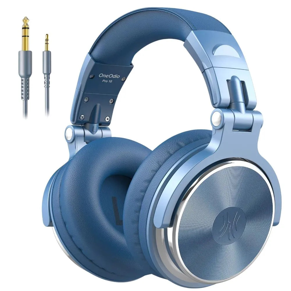 Casque Gaming OneOdio A10 PRO de couleur bleu