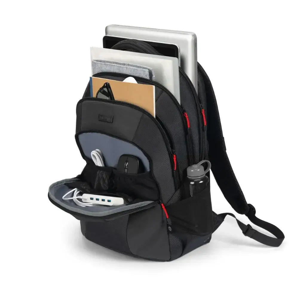 Compartiment principal du DICOTA Seeker II avec espace pour tablette et documents