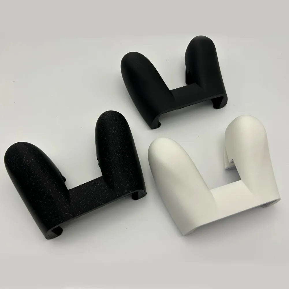 Grip ergonomique Miyoo Mini Plus - Accessoires en noir et blanc pour confort amélioré