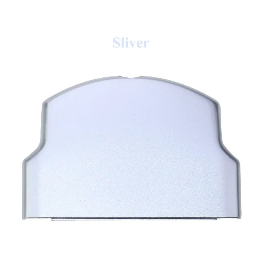 Cache de batterie de remplacement pour PSP 2000 et 3000, pièce plastique clipsable — Argent