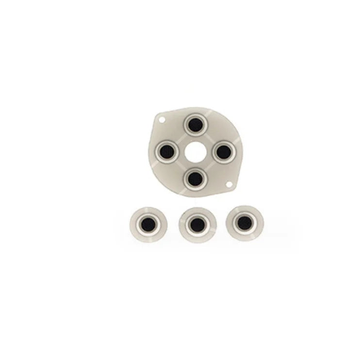 Game Gear conductive membranes, translucent black