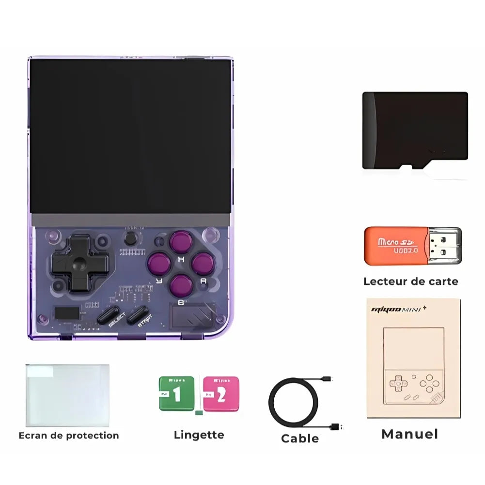MIYOO Mini Plus - Expérience de Jeu Rétro Ultime