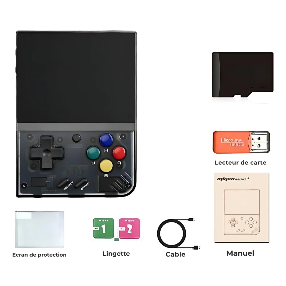 MIYOO Mini Plus - Expérience de Jeu Rétro Ultime