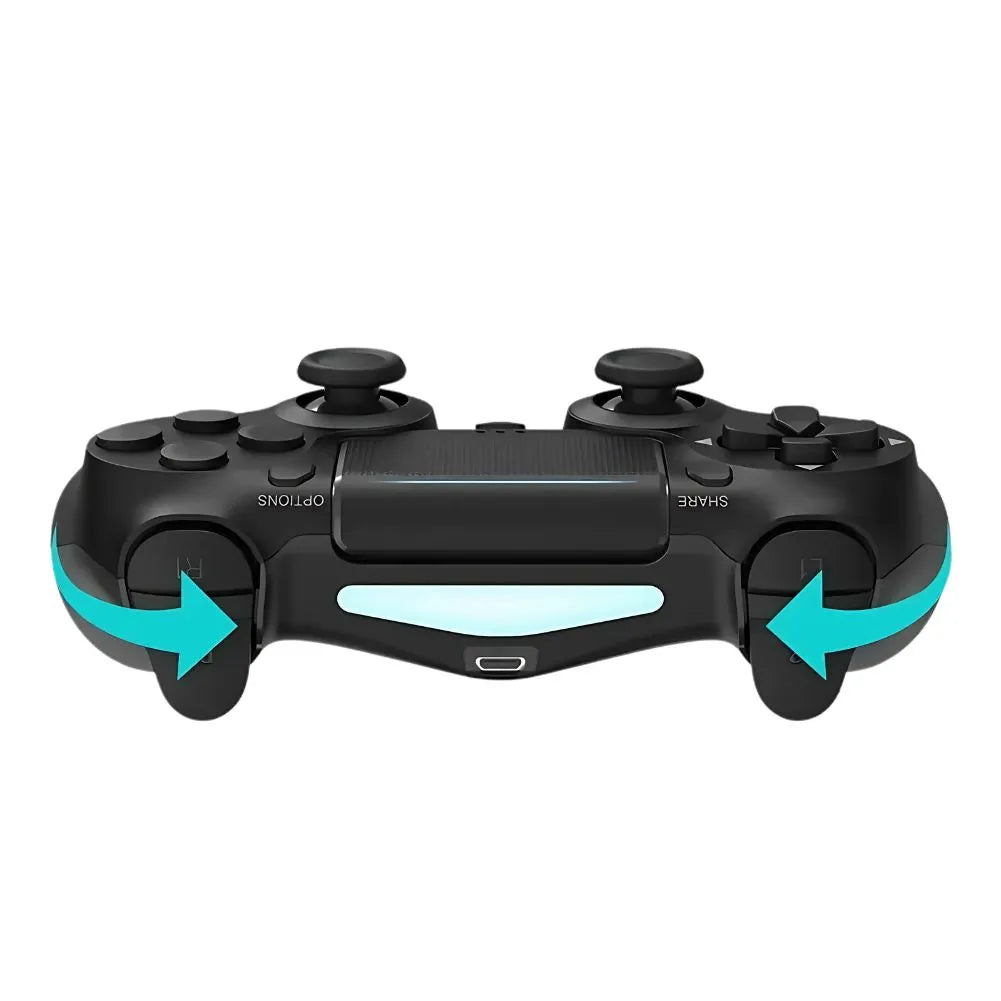 Manette PS4 de couleur Noir