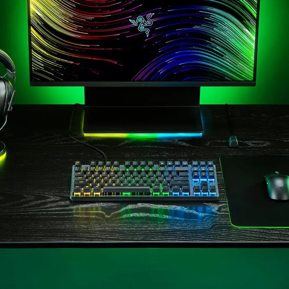 Boîtier aluminium brossé du clavier Razer V3 X TKL