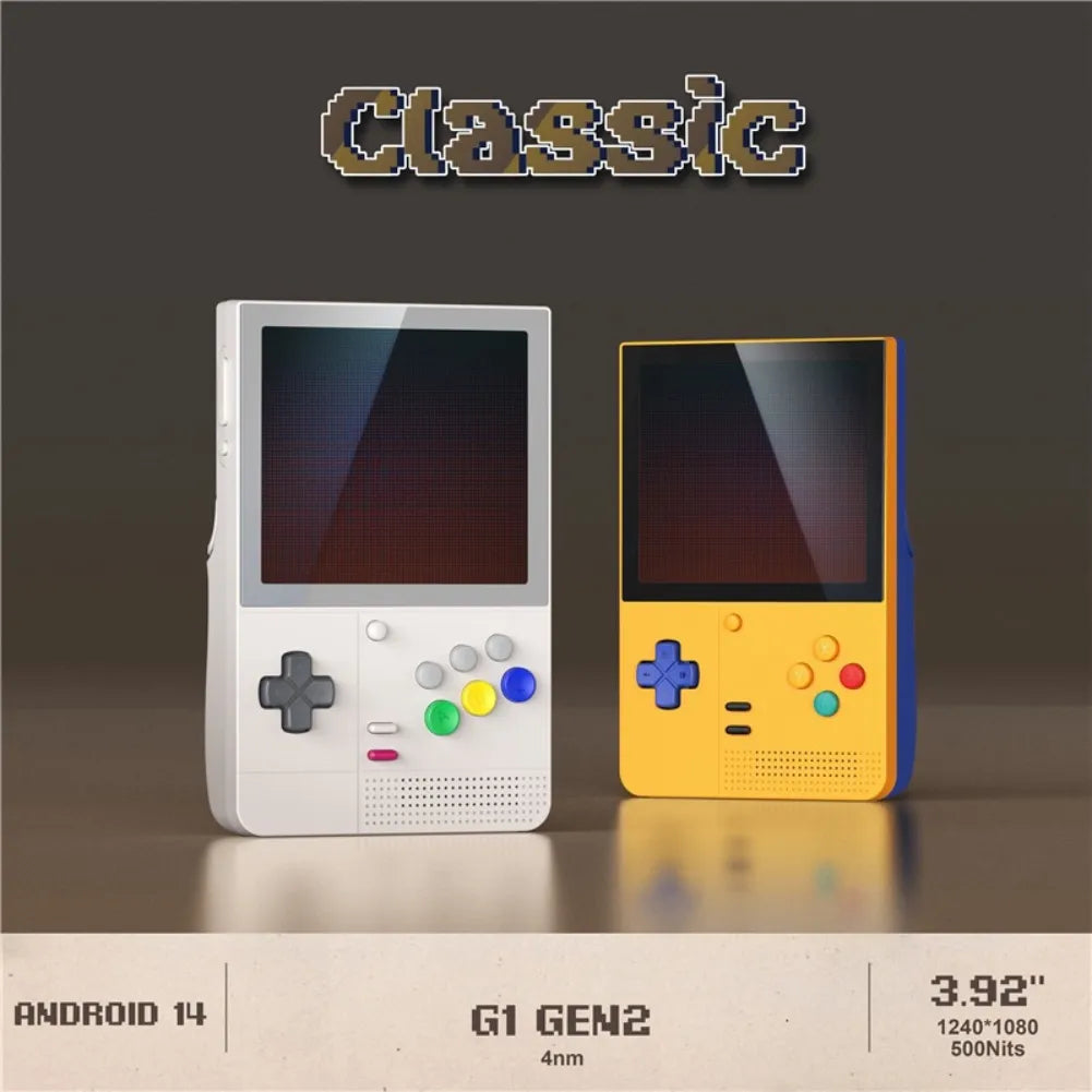 Retroid Pocket Classic - Console Android avec écran AMOLED 3.92" et G1 Gen2, compatible Android 14.