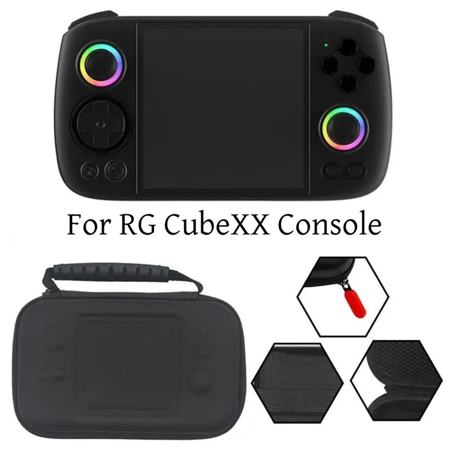 Étui rigide de transport pour la console portable Anbernic RG CubeXX, visuel principal