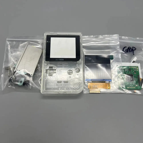 IPS-Display 2,6 Zoll für Game Boy Pocket — Kit mit passendem Gehäuse
