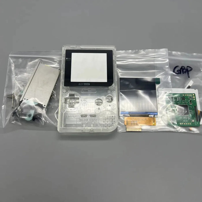 IPS-Display 2,6 Zoll für Game Boy Pocket — Kit mit passendem Gehäuse