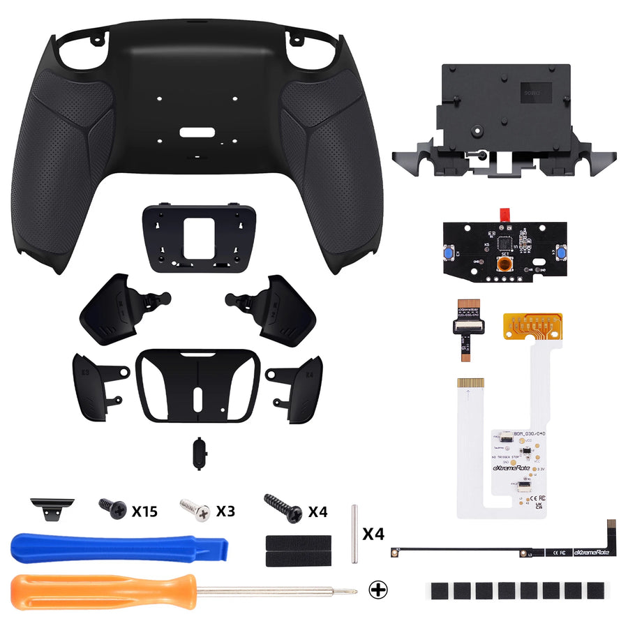 eXtremeRate RISE4 V3 Kit für PS5-Controller, Farbe Schwarz Soft-Touch — Bild 36
