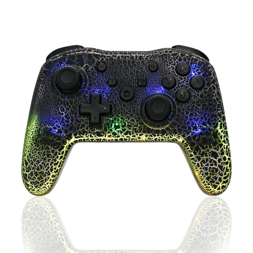 GAMINJA NS015 LED wireless controller for Switch, PC, Android and PS3 — turbo, gyro