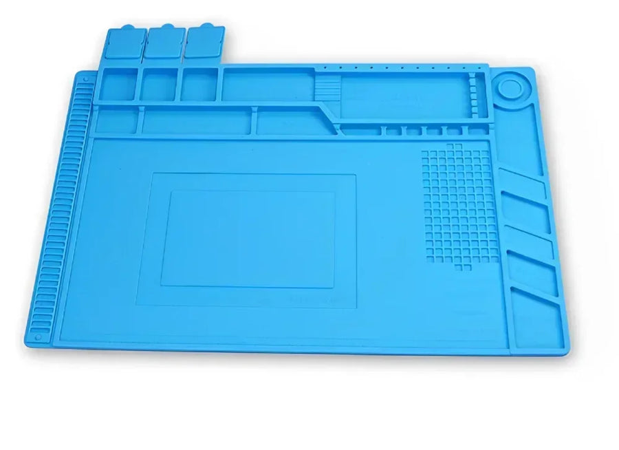 Tapis de soudure en silicone magnétique antistatique pour atelier de réparation — visuel 9