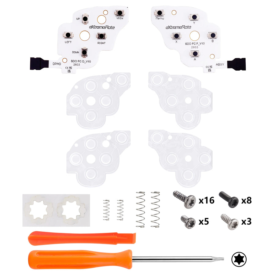 eXtremeRate Clicky kit for Steam Deck OLED face buttons, light version 0.98 N — image 13