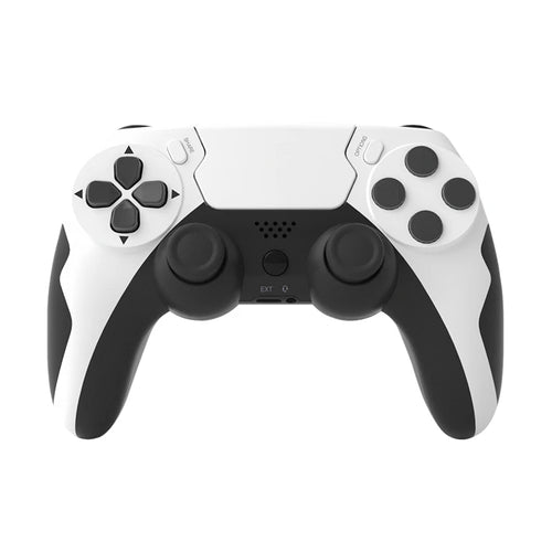 GAMINJA P48 Wireless Controller compatible with PS4, PS3 and PC — mic and headset jack
