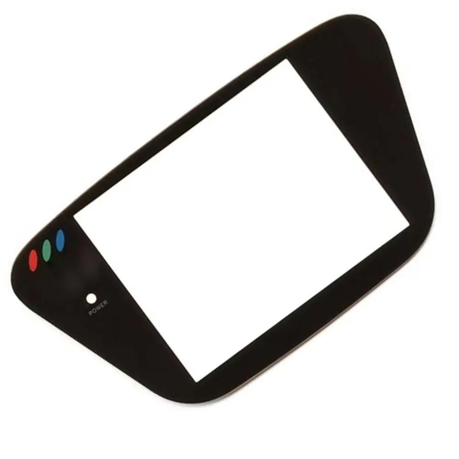 Displayglas mit schwarzem Rahmen für Game Gear