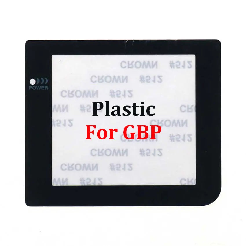 Vitre de protection d'écran de remplacement pour Game Boy et Game Boy Advance — Game Boy Pocket — plastique (3)