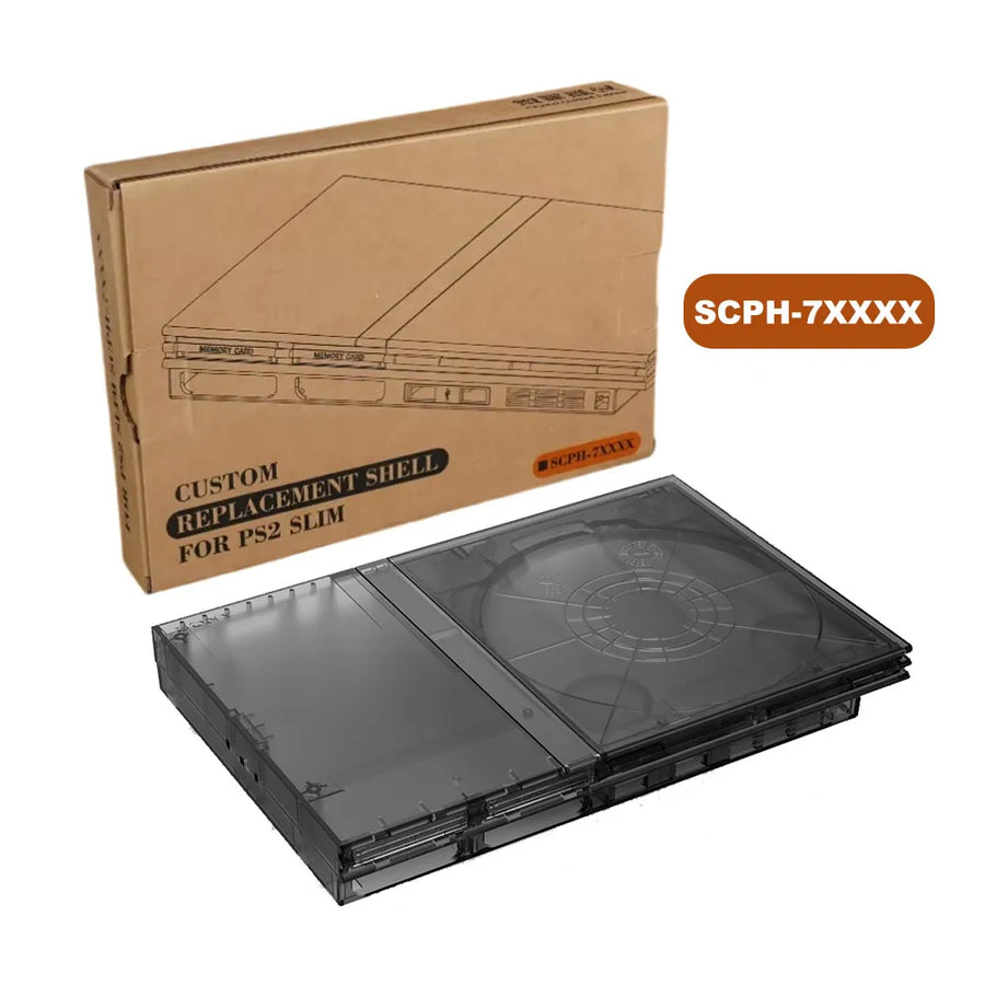 Translucent shell for PS2 Slim, SCPH-7xxxx translucent black — image 18