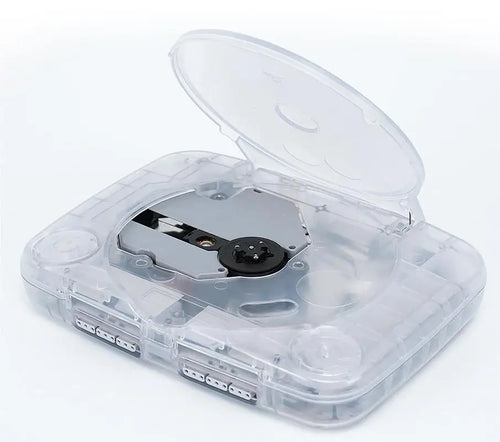 Transparentes Ersatzgehäuse für PSone — transluzentes ABS, 5 Farben
