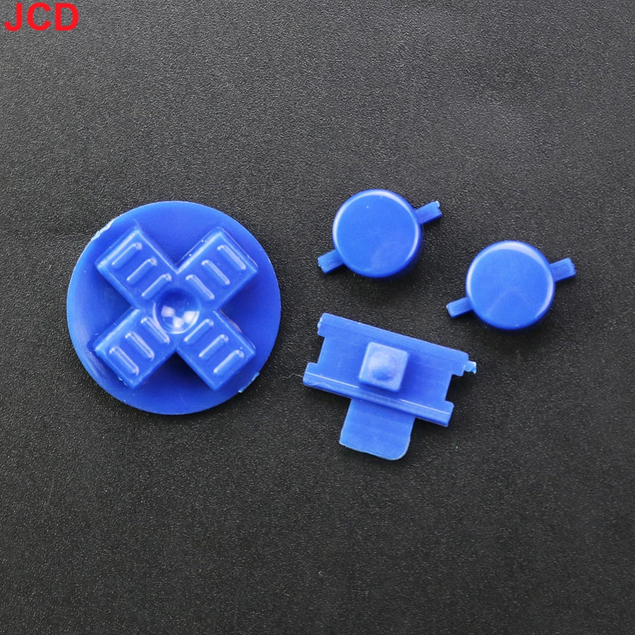 Kit de boutons A/B et croix directionnelle de remplacement pour Game Boy classique — Bleu