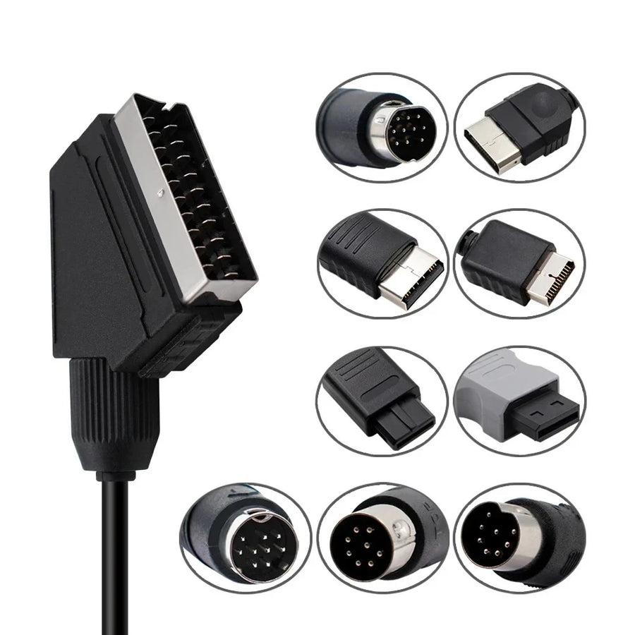 RetroScaler 1.8 m RGB SCART cable — image 1