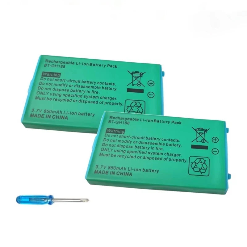 Batterie lithium 3,7 V 850 mAh de remplacement AGS-003 pour Game Boy Advance SP — visuel 5