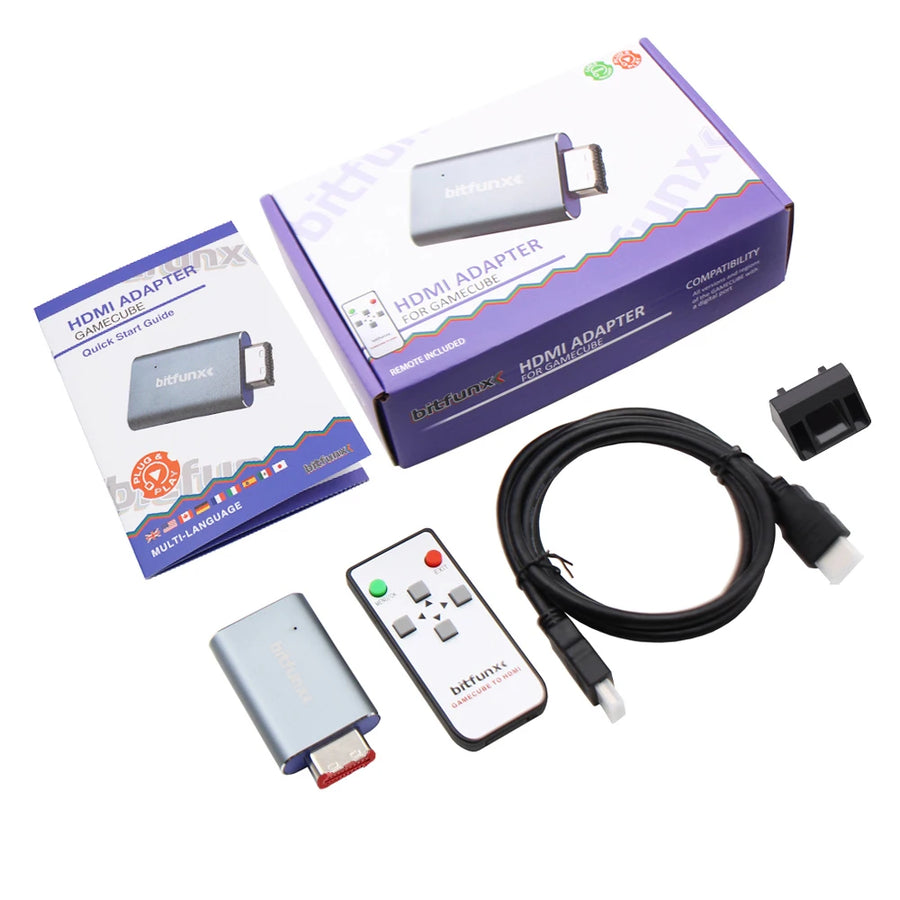 HDMI-Adapter BitFunx GCVideo für GameCube DOL-001, Farbe Schwarz — Bild 18