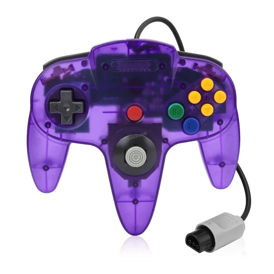 N64 wired controller, purple colour — image 8