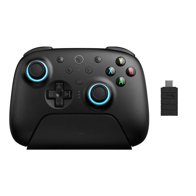 Manette sans fil 8BitDo Ultimate 2 pour PC et Android, sticks TMR et gâchettes à effet Hall commutables