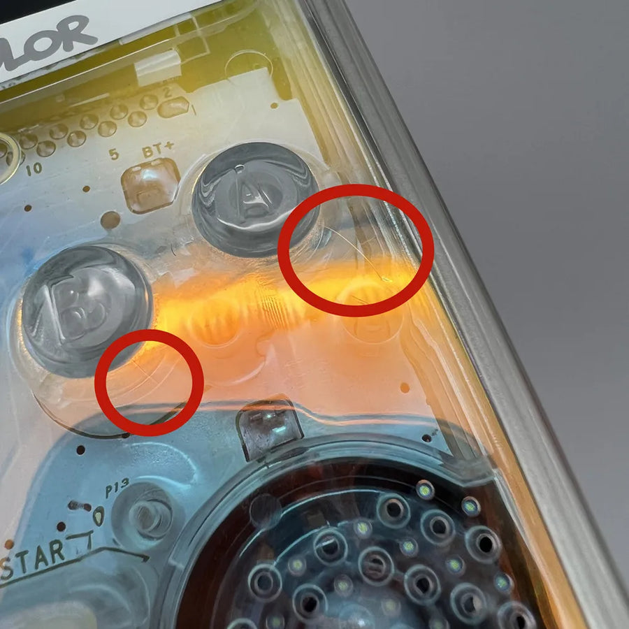 2.6" IPS screen for Game Boy Pocket with shell — image 16