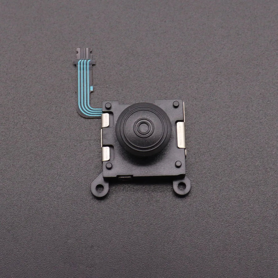 Analogstick für PS Vita 2000, Schwarz mit geriffelter Kappe