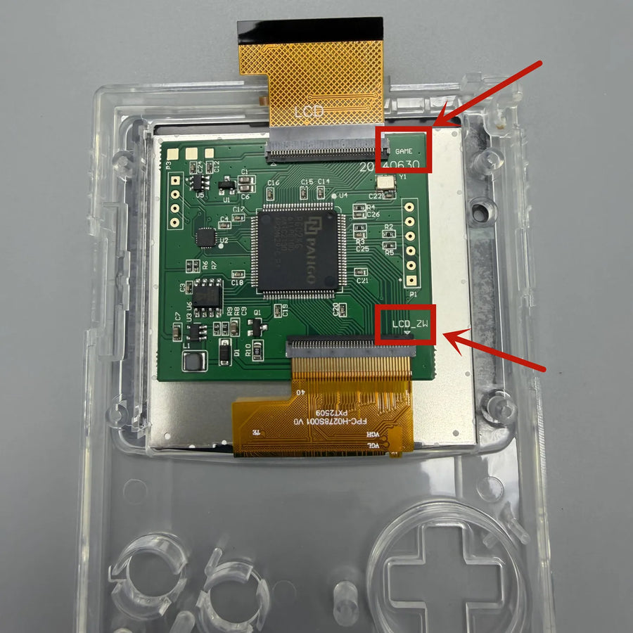 Transflektives Display 2,78 Zoll für Game Boy Color — Bild 9