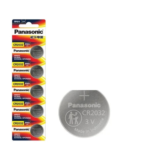 Panasonic CR2032 3 V Lithium-Knopfzellen — Speicherbatterie für Saturn, 5, 10 oder 20 Stück