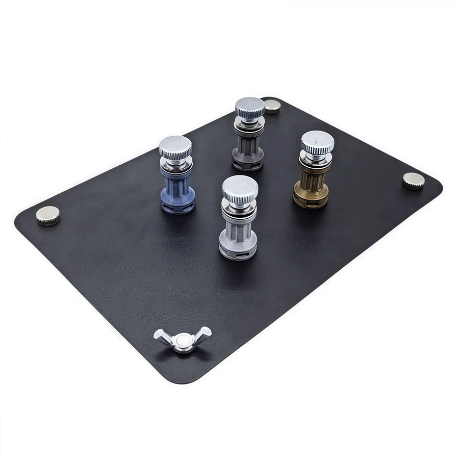 Support de soudure pour cartes électroniques : plateau d'atelier et broches magnétiques — Plateau et 4 broches