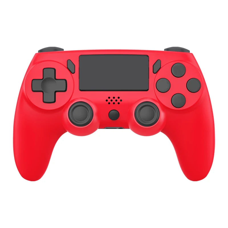 Manette sans fil GAMINJA P47, coloris rouge, compatible PS4, PS3 et PC