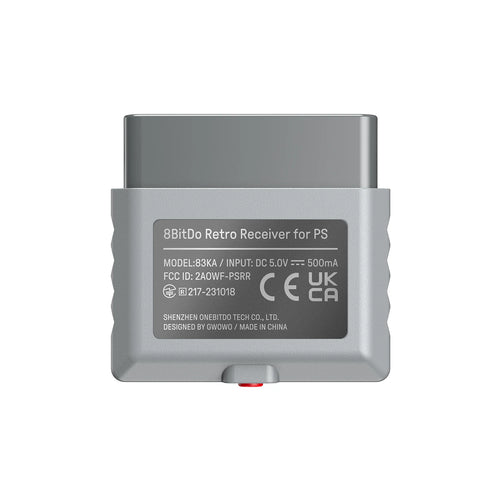 Récepteur Bluetooth 8BitDo pour PlayStation 1 et 2 — vibration prise en charge