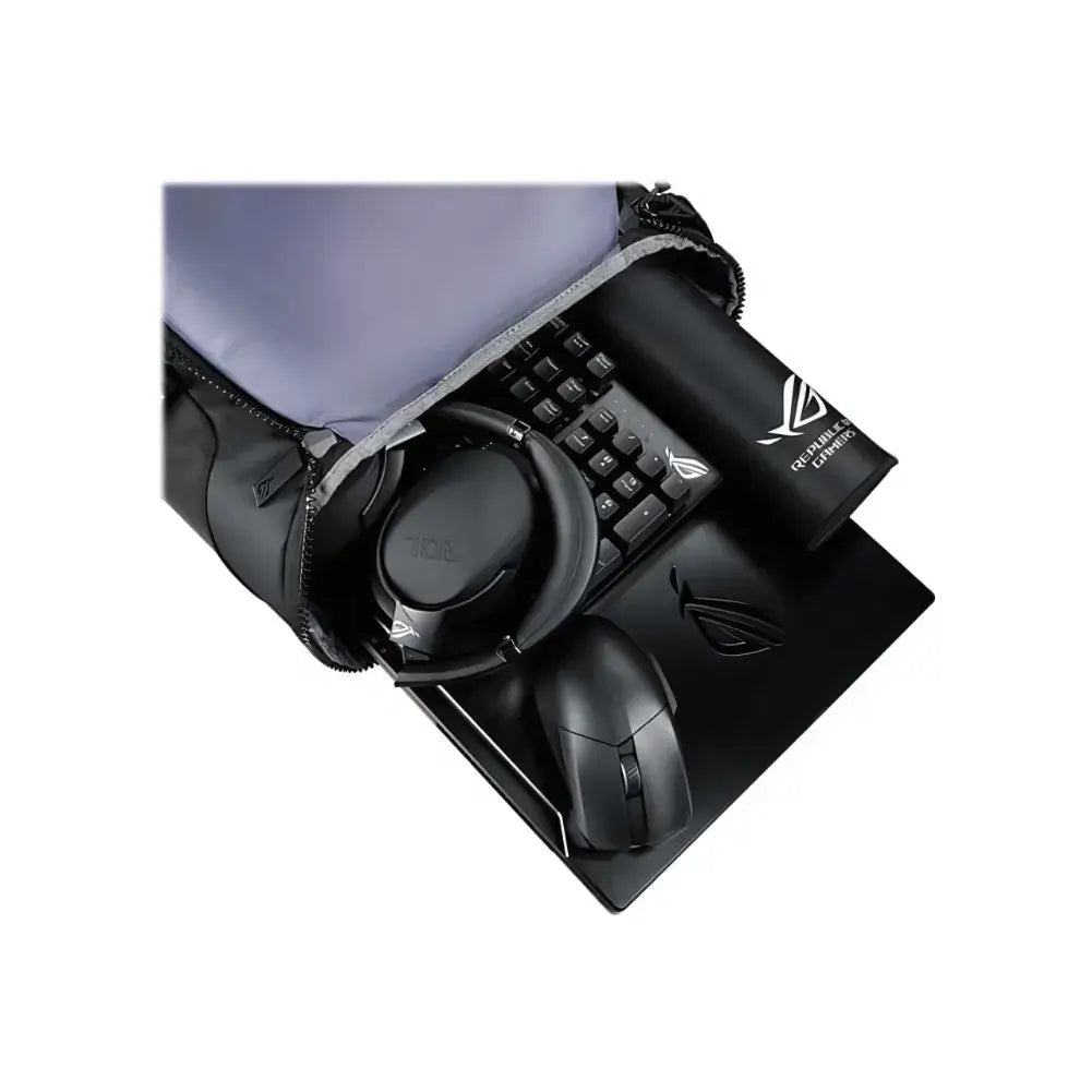 Compartiments internes du sac à dos ASUS ROG Ranger