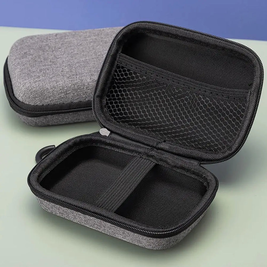 Étui de transport zippé pour console portable rétro, câbles et cartes microSD — visuel 12