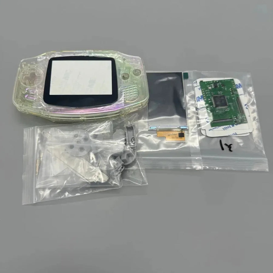 Kit écran IPS 2,9 pouces et coque de remplacement pour Game Boy Advance AGB-001 — Aurore