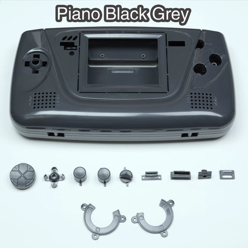 Premium-Gehäuse für Game Gear, IPS-fähig — Joystick-Steuerkreuz, Stahlschrauben