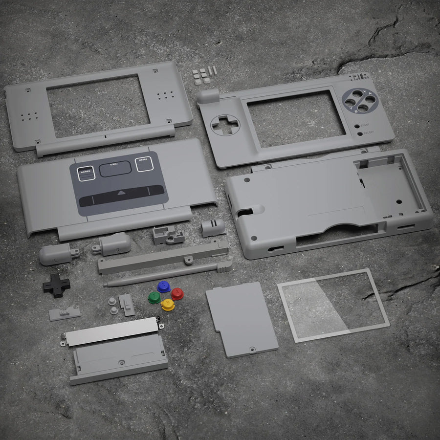 eXtremeRate full shell for DS Lite with buttons and lens — image 4