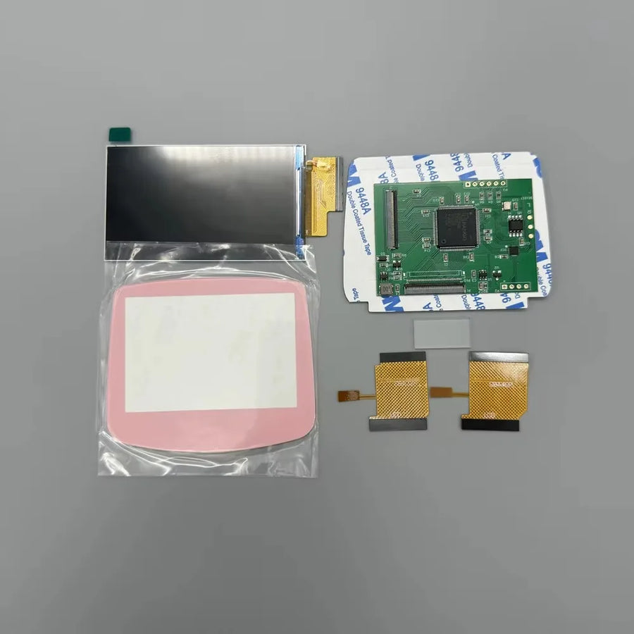 Écran IPS 2,9 pouces pour Game Boy Advance, coloris rose