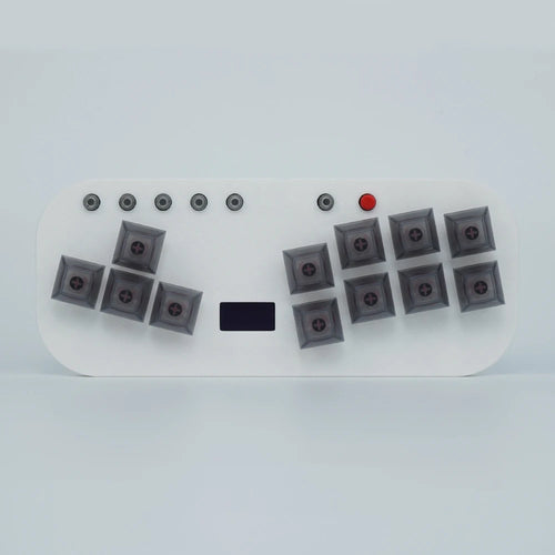 Mini-Hitbox Flatbox V3 für PC, Switch und PS4 — mechanische Schalter nach Wahl