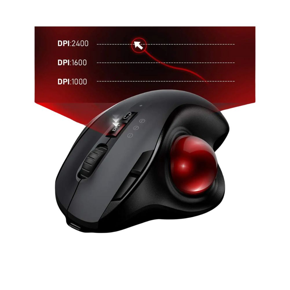 Souris Ergonomique Trackball