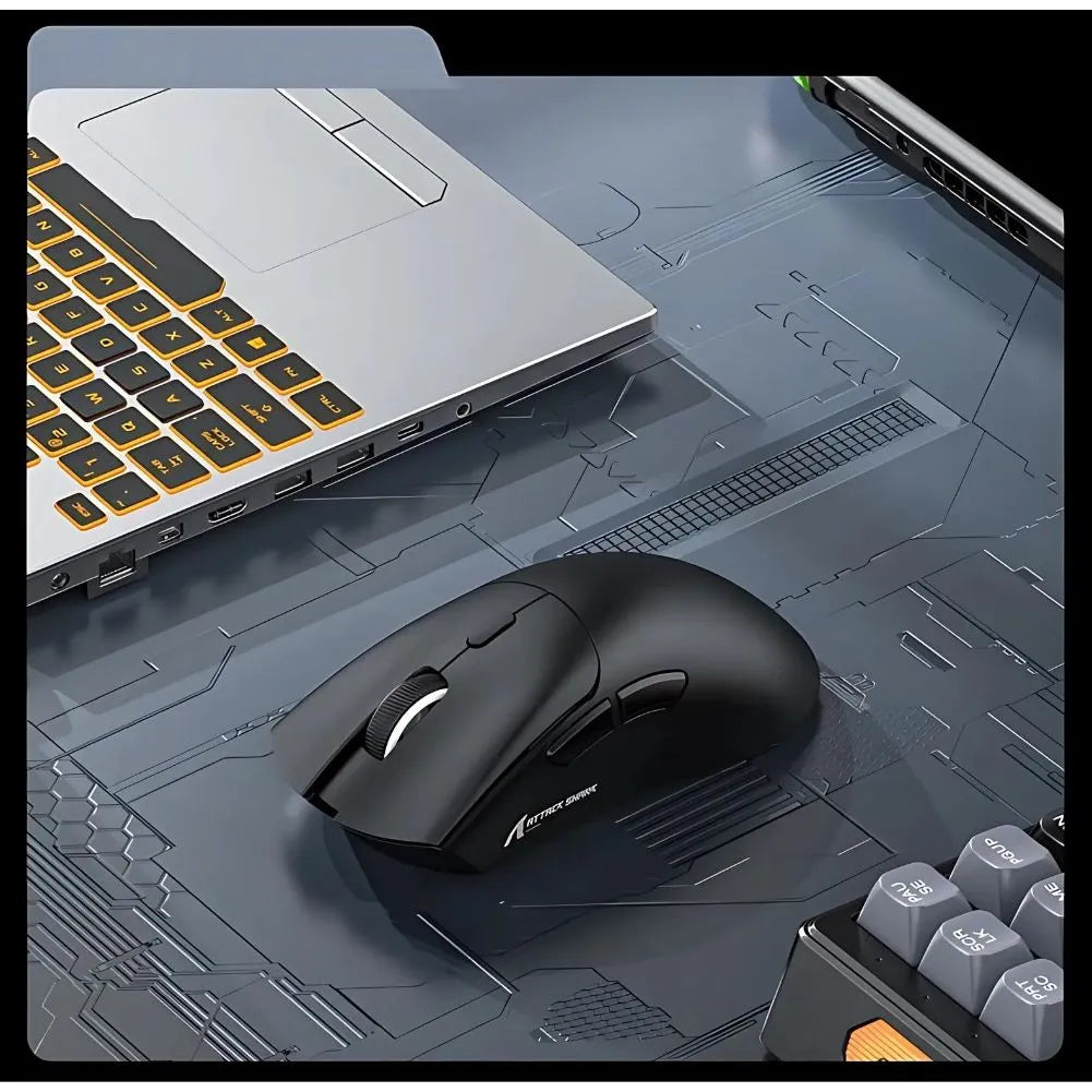 Souris Gamer Attack R1 Noir Sans-fil